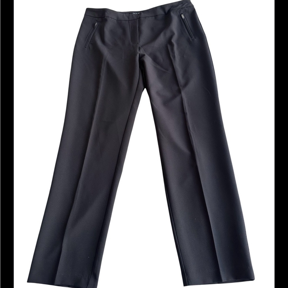 Zac & Rachel Black Business Professional Dress Pants Size 14